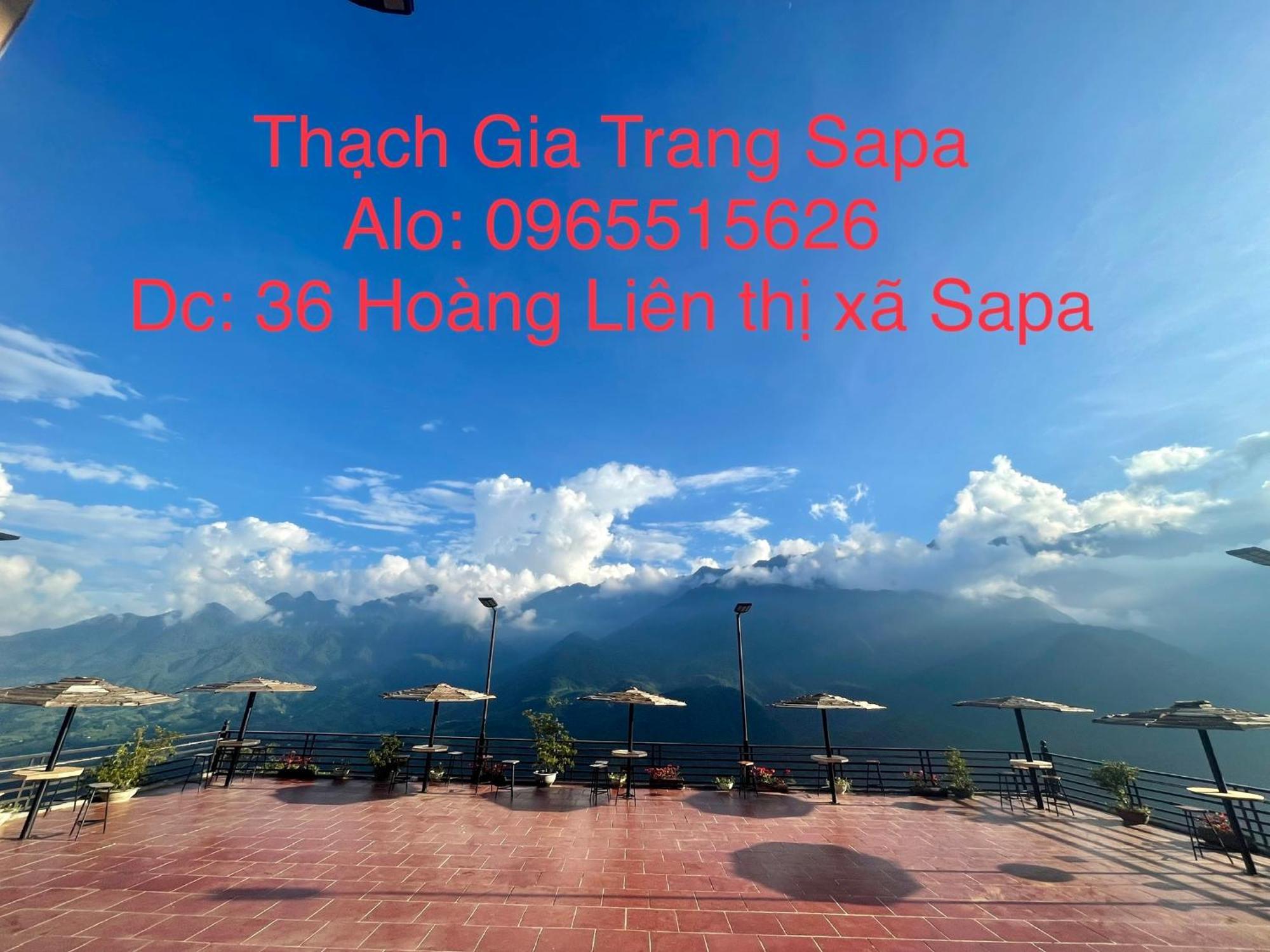 Homestay Thach Gia Trang Sapa Exteriér fotografie